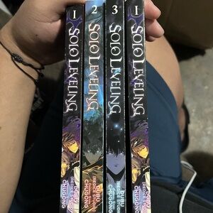 Solo Leveling Manga Volumes 1-3